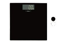 SILVERCREST® Personenwaage, Slim Design, aus Glas