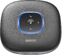 Anker PowerConf Bluetooth Konferenzlautsprecher Lautsprecher (mit 6 integrierten Mikrofonen, verbesserter Tonaufnahme, 24 St. Akku, USB-C Konnektivität, für Homeoffice)