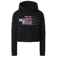 The North Face - Girl's Drew Peak Cropped P/O Hoodie - Hoodie Gr XL schwarz