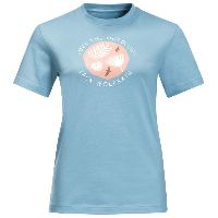 Jack Wolfskin - Women's Wild Flower T - T-Shirt grau
