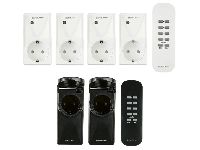 SILVERCREST® Funkschaltset innen, 5-teilig / außen 3-teilig