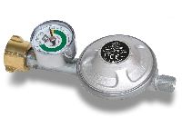 GRILLMEISTER Gasdruckregler, mit Manometer