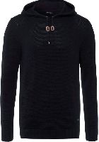 Bruno Banani Kapuzenpullover mit modischer Struktur