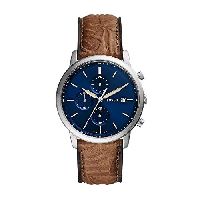 Fossil Herren Quarz-Chronograph Uhr mit Armband MINIMALIST FS5928