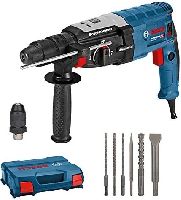 Prime Schnäppchen: Bosch Professional Bohrhammer GBH 2-28 F (880 Watt, Bohr-Ø Beton max: 28 mm, inkl. 6tlg. Bohr-Meißel-Set, SDS-plus, in L-Case) - Amazon Exclusive Set