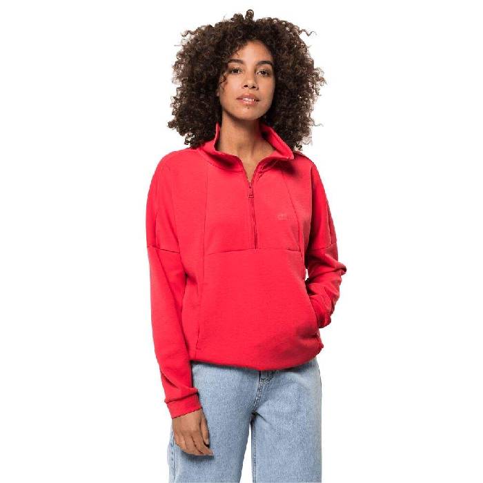 Jack Wolfskin NEW Haven Half Zip Women Fleecepullover