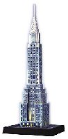Ravensburger Chrysler Building Night Edition 3D Puzzle®, 216pc [Children's Jigsaw Puzzles]