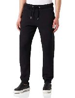 Superdry Mens Vintage Logo EMB Jogger Sweatpants, Black