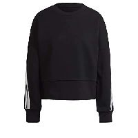 adidas Damen Fi 3s Crew Sweatshirt, Schwarz, EU