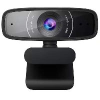 Asus C3 Full-HD Webcam 1080p-Auflösung, 30 FPS, Kompatibel mit Skype, Microsoft Teams und Zoom