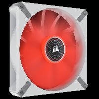 Corsair ML140 LED ELITE WHITE - Rot | 140mm Gehäuselüfter