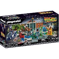 PLAYMOBIL 70634 Back to the Future Part II Verfolgung mit Hoverboard, Konstruktionsspielzeug