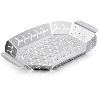 Weber Premium Gemüse-Grillkorb 6677, Gemüsekorb