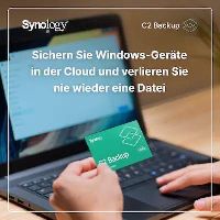 Synology C2 Backup Lizenz 500GB 1 Jahr Cloud Backup für Windows Geräte