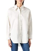 Seidensticker Damen 132492-02 Bluse, Weiß