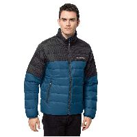 Jack Wolfskin DNA Tundra Jacket Men Winddichte Daunenjacke Männer L blau dark cobalt