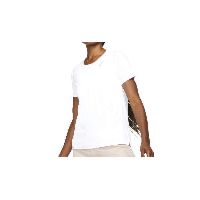 Nike - Women's Dri-Fit Race Short-Sleeve Running Top - Funktionsshirt braun/weiß
