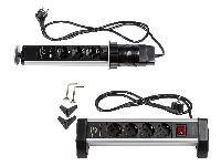 SILVERCREST® Steckdosenleiste / Tischsteckdosenleiste, mit USB