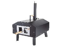 GRILLMEISTER Tragbarer Outdoor-Pizzaofen, Stahl