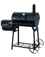 tepro 1087 Holzkohlegrill Smoker Biloxi, Grillfläche: ca. 58 x 40 cm