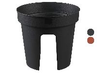 PARKSIDE® Blumentopf für Balkongeländer, Ø 28 x H 25 cm