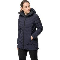 Jack Wolfskin Athletic Down Coat Women Winddichter Daunenmantel Frauen grau graphite