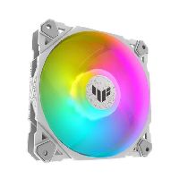 Asus Computer-Kühler TUF Gaming TF120 ARGB-Gehäuselüfter White Edition - Single Pack