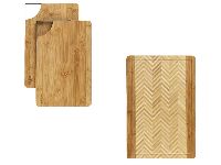 GRILLMEISTER Schneidebretter, aus Bambus, lange Lebensdauer