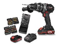 PARKSIDE PERFORMANCE 20 V Akku-Schlagbohrschrauber Starter Set »PSBSAP 20-Li B2«, inkl. 97-teiligem Zubehörset