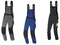 PARKSIDE® Herren Arbeitslatzhose mit teilelastischem Bund