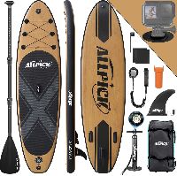 ALLPICK Premium SUP Board Set - Stand Up Paddling Board Aufblasbar 320CM
