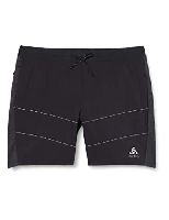 Odlo Herren Run Easy S-THERMIC Laufshorts, Black