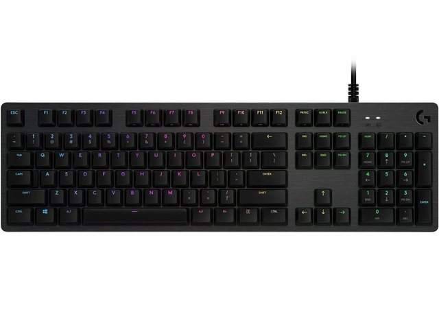 Logitech G512 Carbon Mechanische RGB-Gaming-Tastatur Schweizer QWERTZ