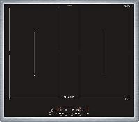 Siemens iQ500, ED645FQC5E, Kochfeld, schwarz, Edelstahl Einbau-Kochfeld, Induktion