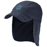 Jack Wolfskin - Supplex Canyon Cap Kids - Cap Gr S schwarz
