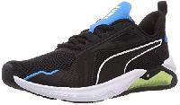 PUMA Herren Lqdcell Method Gymnastikschuh, Schwarz NRGY Blau Sprudelgelb