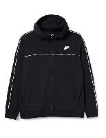 Nike CZ8338 W NSW MLNM ESSNTL FLC FZ HDY Sweatshirt Women's Black/White
