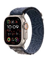 Apple Watch Ultra 2, Smartwatch dunkelblau, 49 mm, Alpine Loop, Titangehäuse, Cellular