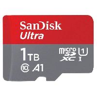 Sandisk microSDXC Ultra 1TB Speicherkarte (1000 GB, UHS-I Class 10, 150 MB/s Lesegeschwindigkeit)