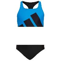 Adidas - Kid's Must Haves Bikini - Bikini Gr 116 schwarz/blau