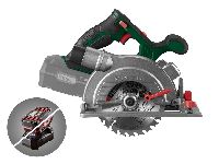 PARKSIDE® 20V Akku-Handkreissäge »PHKSA 20 Li«, ohne Akku und Ladegerät