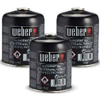 Weber Gas-Kartusche 3er-Pack 17669 für Q 100/1000 und GO-ANYWHERE