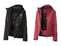 CRIVIT® Damen Skijacke, mit Antirutschband