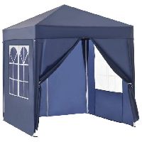 Outsunny Pavillon mit integrierten Klettverschlüssen