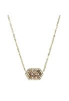 Fossil Damenkette Val Holiday Sparkles Anhänger Perlmutt schwarz, JF03864710