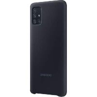 Samsung Galaxy A71 - Silicone Cover EF-PA715, Schwarz