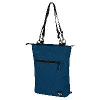 Jack Wolfskin 365 Tote Bags Shopper mit Rucksackfunktion aus recyceltem Material one size blau poseidon blue