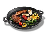 GRILLMEISTER Grillpfanne, gusseisern, Ø 40,5 cm