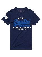 Superdry Kurzarmshirt mit Vintage Logo