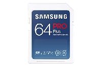 Samsung PRO Plus 64GB SDHC UHS-I U3 100MB/s Full HD & 4K UHD Speicherkarte (MB-SD64K/EU)